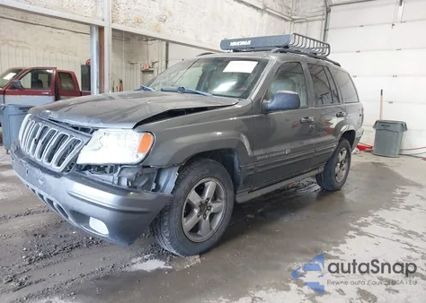 2003 Jeep Grand Cherokee Overland из США, поврежденный, VIN 1J8GW68J43C562878